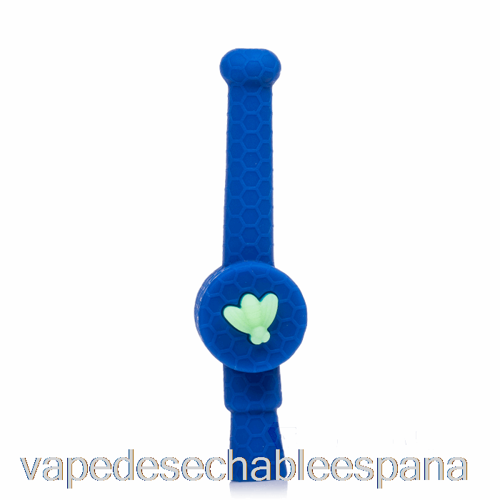 Vape Desechable España Stratus Reclaimer Honey Cazo Silicona Dab Paja Azul Marino / Uv Abeja (azul / Uv Verde Abeja)